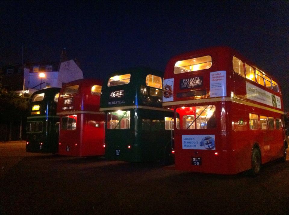 Routemaster 60th Anniversary Earls Court 2014 (Copyright Kal Lavelle)
