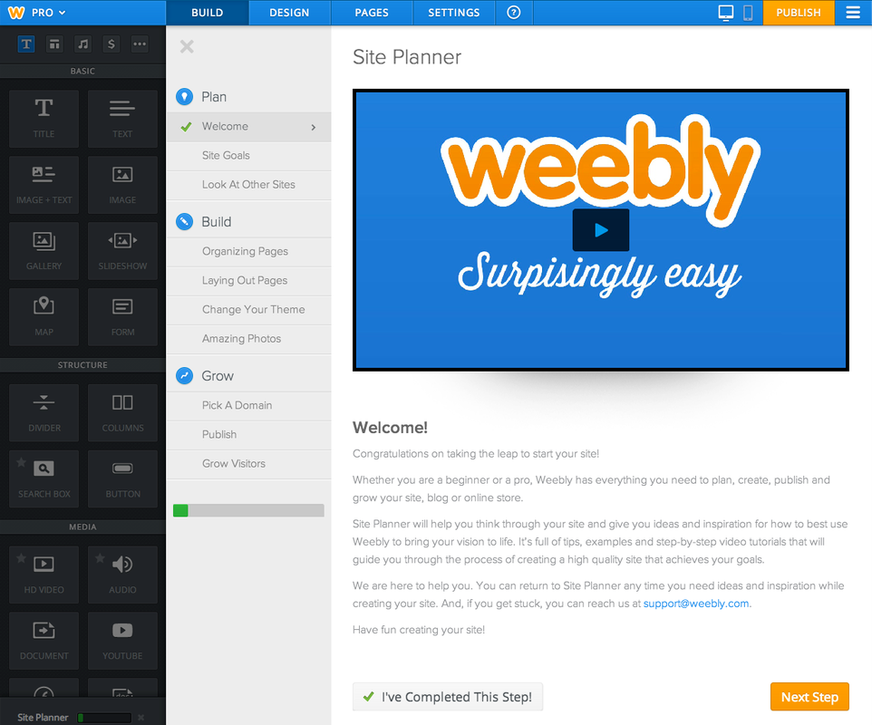 Weebly Free Website Easy